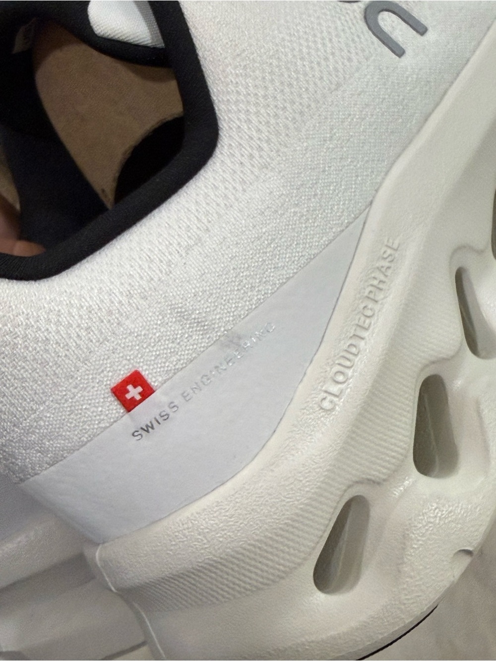- On Running Cloudtilt Sneaker in Pearl & Ice BT - Picture 11 of 13